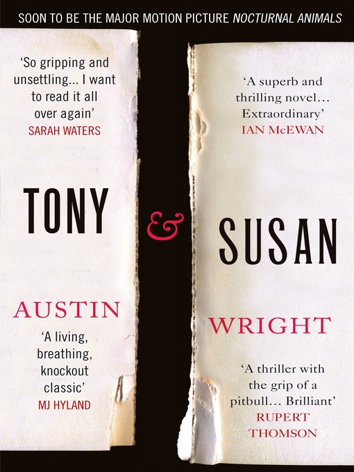Title details for Tony and Susan by Austin Wright - Wait list